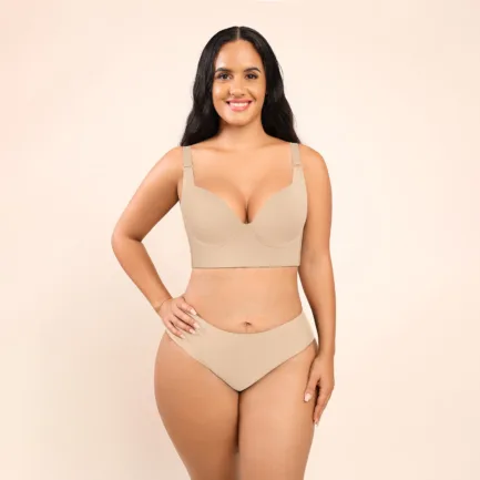 Women Plus Size Deep Cup Bra Hide Back Fat Full Back Coverage Underwire Bra Shaper Comfort Bra Push up underbust Shapewear - Image 31