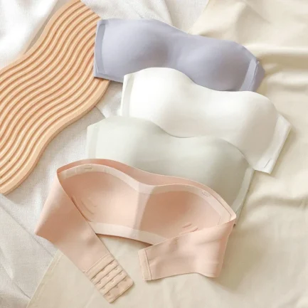Women's Sexy Strapless Bra Push Up Wireless Bras Beauty Back Non Slip Seamless Invisible Bralette Without Straps Lingerie - Image 8