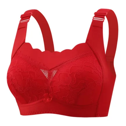 Women'S Plus Size Breathable Bra Without Steel Rims Gathered With Complementary Breasts Sexy Lingerie Bra Womens Bra Wireless - Image 12
