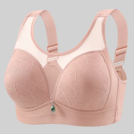 Large Size Soft Bra Female'S Gathered Bralette Non Steel Ring Comfortable Underwear Gathering Soft Light Bra Breathable белье - Image 11