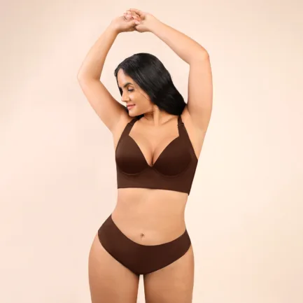 Women Plus Size Deep Cup Bra Hide Back Fat Full Back Coverage Underwire Bra Shaper Comfort Bra Push up underbust Shapewear - Image 19