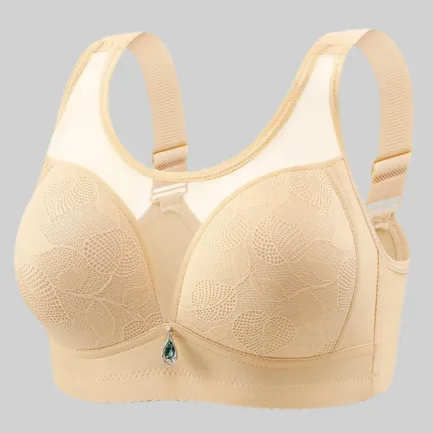 Large Size Soft Bra Female'S Gathered Bralette Non Steel Ring Comfortable Underwear Gathering Soft Light Bra Breathable белье - Image 13