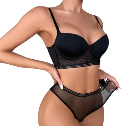 Sexy Lace Women Underwear Set Seamless Bra Sets Hollow Out Bra and Panty Sets For Women Intimates Lingerie - Image 3