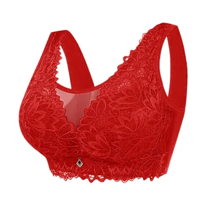 Women's Deep V Traceless Latex Gathered And Breathable Adjustable And Sexy Bra Sports Bras for Women One Shoulder Sports Bra Set - Image 10