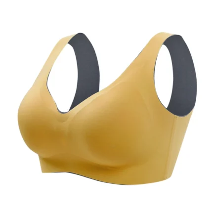 Womens Sports Bras Comfort Seamless Full Coverage Wireless Bras Yoga Sleep Underwear No Underwire Gathered Push Up Bras Tube Top - Image 5
