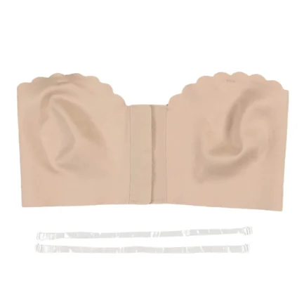 2024 Women'S Strapless Bandeau Bra New European American Models Seamless Lingerie Gather Collect Auxiliary Breasts Underwear - Image 8