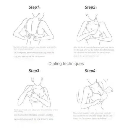 Seamless Deep V Lingerie Sexy Push Up Bra U Backless Bras Women Wedding Underwear Sport Yoga Low Cut Open Back Dresses Invisible - Image 24