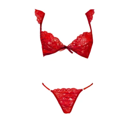 Sexy Transparent Lace Lingerie Women's Erotic Underwear Set Sexy Wire Free Lingerie Sets Two Piece Female Black Bra & Brief Sets - Image 8
