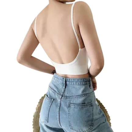 Sports Bras Women Backless Anti-Sweat Fitness Top Woman Seamless Bra Shockproof Crop Top Push Up Sport Bra Gym Workout Top - Image 6