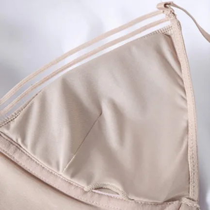 Sexy Lingerine Outfit No Steel Ring French Underwear Sexy Big Open Back Beautiful Back U Shaped Bra Summer Ultra Thin Bra 섹시 브라 - Image 5