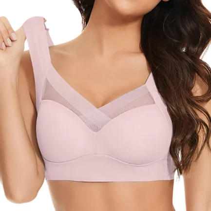 Sexy Seamless Lace Underwear Bras For Women Gym Fitness Exercise Top Bra Solid Color Plus Size Bralette Push Up Cap Brasier - Image 5