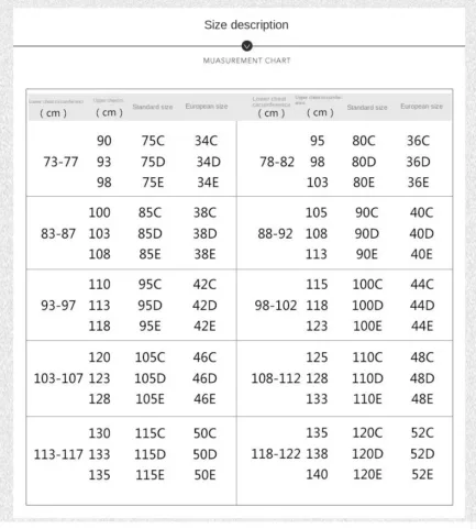 Women's Large Size Underwear Big Chest Small Women's Anti-Sagging Steel Ring Upper Support Shaping 95d Large Size Bra Thin - Image 9