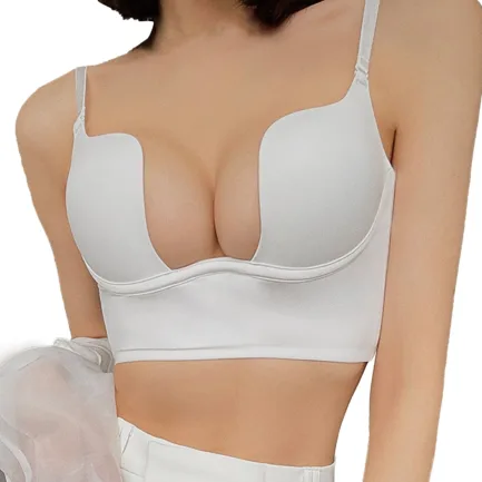Sexy Women Lingerie U Backless Bras Deep U Low Cut Push Up Bra Brassiere Female Breathable Bralette Invisible Bra Underwear - Image 15