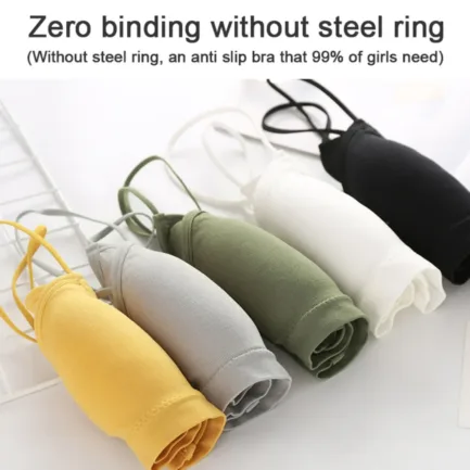 Sport Bra Seamless Beautiful Back Wrap Bandeau Girl Tank Top Underwear Lady Wrap Chest Double Cross Bra - Image 14