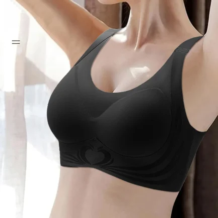 Women Wireless Bra With Seamless Smooth Comfort Adjustable Strappy Push Up Full Coverage Sexy Underwear Women Large Size Brassie - Image 2