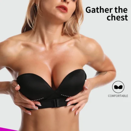 Front Closure Strapless Bra Push Up Bra Women Without Straps Sexy Bralette Backless Bra Pitted bra Female Invisible Underwear - Image 7
