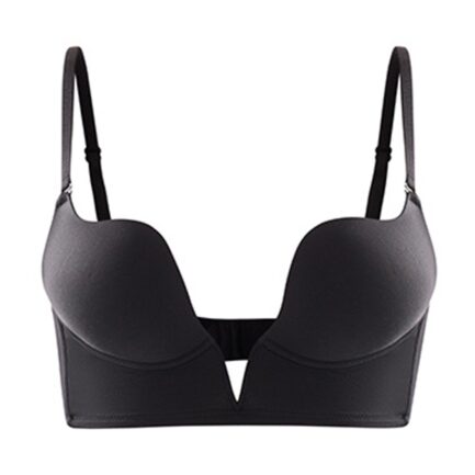 Sexy Push Up Bra Women Backless Bras Plus Size Low Cut Brassiere Invisible Underwear Seamless Deep U Lingerie Female Bralette - Image 8