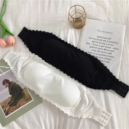Lace Strapless Bra Women Sexy Tube Top Invisible Push Up Bralette Lady Seamless Underwea Lingerie Summer Chest Wraps Crop Tops - Image 13