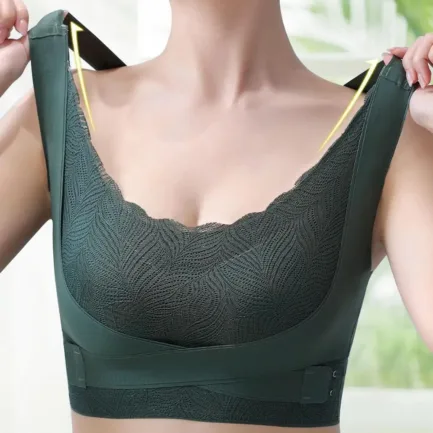 Lymphatic Bra Lymphvity Detoxification and Shaping & Powerful Lifting Bra Full-Coverage T-Shirt Bra Shaping Wireless Silky Bra - Image 8