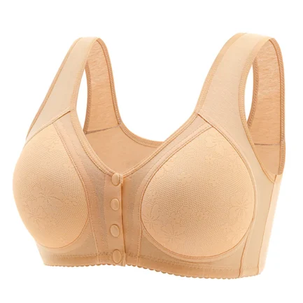 Women Sexy Lace Front Button Shaping Cup Adjustable Shoulder Strap Womens Bras Comfortable Push up 36c Bras for Women Push up - Image 10