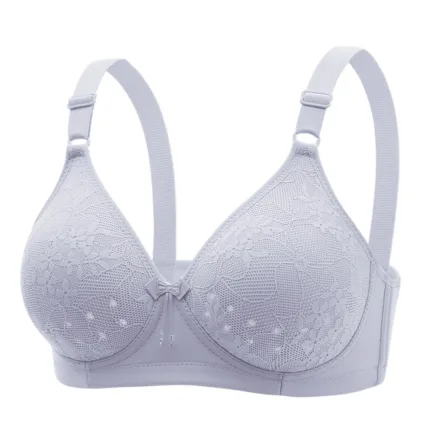 2024 New Thin Lacel Ring Comfortable Breathability Underwear Large Size Brater Buckle Female Bra With Support And Lift Bras - Image 19