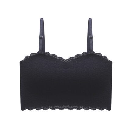Womens Seamless Unwired Strapless Women Sexy Solid Tube Tops Female Girls Sling Breast Warp Bra Student No Steel Ring Underwear - Image 24