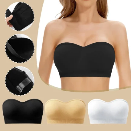Sports Bra Packs Women'S Comfortable And Sexy Bra Wrapped Chest Strapless Non Slip Wrapped Comfortable Bra пижама женская - Image 3