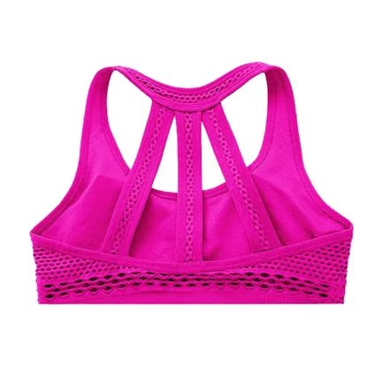 Cut Out Beauty Back Sports Bra High Elastic Knit Top Melon Sports Bra Cropped Yoga with Bra Molded Sports Bra Women Sports - Image 6