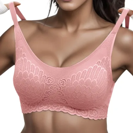 Thin Cup Lace Bra For Women High Elastic Solid Color Wrapped Chest Breathable Brassiere Shockproof Push Up Sexy Lingeries - Image 10