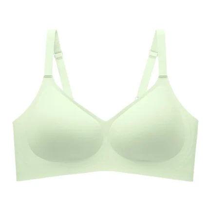 Ultra Thin Sports Bra Comfortable Traceless Full Coverage Bras For Women Wireless Soft Support Adjustable Strap Solid Bra - Image 12