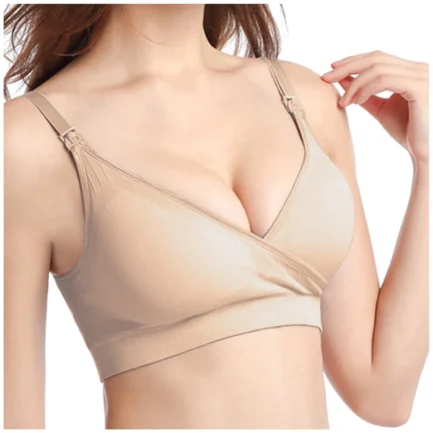 Womens Sports Bras Pack Women Lactation Bras For Women No Underwire Seamless Bralettes For Women Wireless Bra Soft Support - Image 11