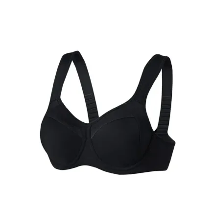 Sports Bras Gym Black White Women High Impact Support Underwire Full Coverage Lightly Padded Fitness Workout Running Underwear - Image 19