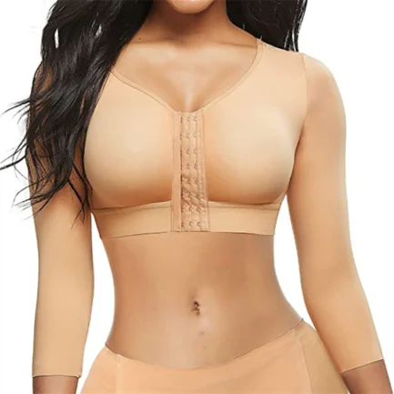 Solid Color Full Cup Women Front Buckle Sports Yoga Bras Plus Size Comfortable Breathable Shockproof Running Gather Underwears