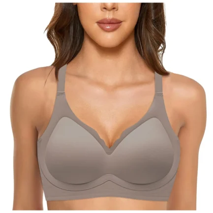 Women Unwired Push Up Bra Ladies Seamless Underwear Soft Support Fixed Cup Small Chest Gathered Thin No Steel Ring Bra 2024 - Image 11