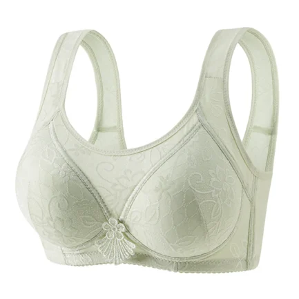 Women Casual Breathable Top Bra Underwear Without Steel Ring Gathering And Adjusting Bra Strapless Bra for plus Size Women - Image 4