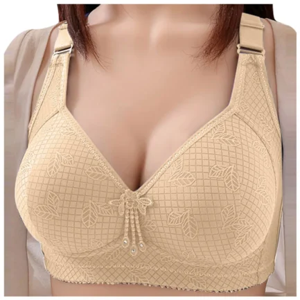 Women's Bras Full Coverage Womens Seamless Bra Push Up Bra No Underwire Bustier Tops Comfortable Breathable And Gathered Bras - Image 12