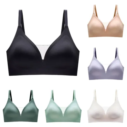 Women's Wireless Bra Push Up Bra No Underwire Comfort Bras Full Coverage Sport Everyday Bra Underwear Wirefree Bras for Women - Image 15