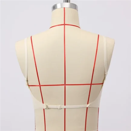 Strapless Underwear Women Invisible Bra Deep U Plunge Bras Backless Top for Dresses Sexy Lingerie with Transparent Strap Push Up - Image 27