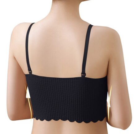 Womens Seamless Unwired Strapless Women Sexy Solid Tube Tops Female Girls Sling Breast Warp Bra Student No Steel Ring Underwear - Image 23