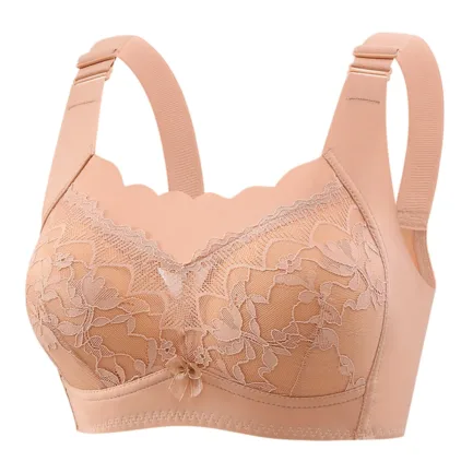 Women'S Plus Size Breathable Bra Without Steel Rims Gathered With Complementary Breasts Sexy Lingerie Bra Womens Bra Wireless - Image 8