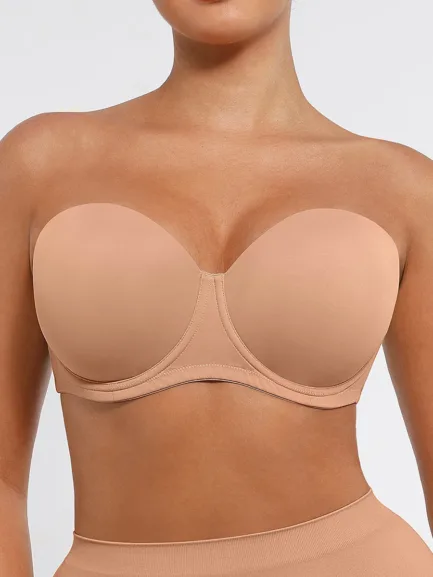 Women Wholesale 1/2 Cup Underwire Bra with Detachable Straps Shapewear Bust Support Push Up Gathering New Bra Underwear - Image 8
