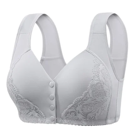 Women'S Non Steel Ring Lace Tank Top Bra Large Size Gathered To Collect Side Breasts Bra Underwear Medium Female Intimates - Image 7