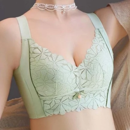 Bra For Women Seamless Push Up Bralette Sexy Adjustable Breathable Wireless Hollow Out Lace Comfortable Underwear Tops Brassiere - Image 2