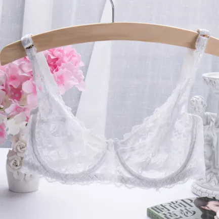 Sexy Lace Bralette Bra Women Underwear Push Up Bra Untra-Thin Comfortable Breathable Brassiere Plus Size Women Lingerie - Image 2