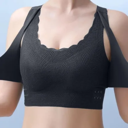 Lymphatic Bra Lymphvity Detoxification and Shaping & Powerful Lifting Bra Full-Coverage T-Shirt Bra Shaping Wireless Silky Bra - Image 7
