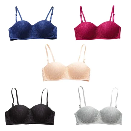Detachable shoulder strap Bras Simple Push Up Bralette Ultra-thin Sexy Underwear Lingeries Steel Free Female's Gather Bra - Image 6
