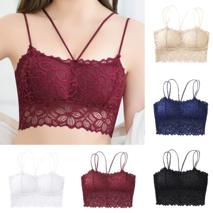 Strapless Bras for Women Wireless Seamless Push Up Bras Convertible Lightly Lined Pullover Bandeau Beautiful Back Sports Bras - Image 6