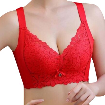 Bra For Women Seamless Push Up Bralette Sexy Adjustable Breathable Wireless Hollow Out Lace Comfortable Underwear Tops Brassiere - Image 9