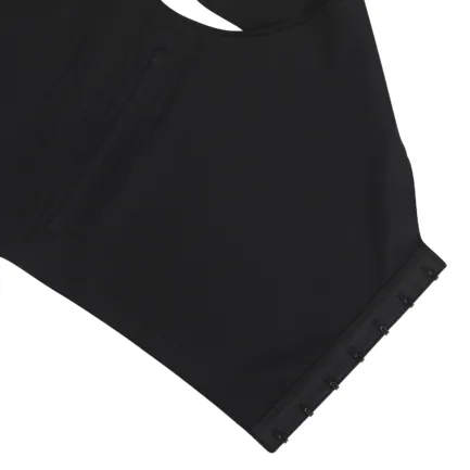 Women Fitted V-Neck Seamless Bra Tank Top Built-in thin Bra Cup Hide Back Fat Full Back Coverage Underwire Steel Bones Bra - Image 22