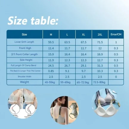 Lifting Anti-Sagging Wireless Push-Up Bra Women'S Widened Back Smoothing Bras Adjustable Summer Thin Brassiere Underwear - Image 11